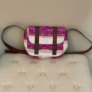 NWT Rachel Roy Pink Crossbody Messenger Bag